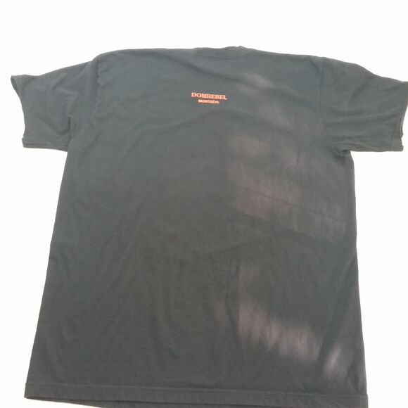 Dom Rebel Montreal Men's XL Black T Shirt Melt Domrebel Swarovski Elements Rare - Picture 2 of 10